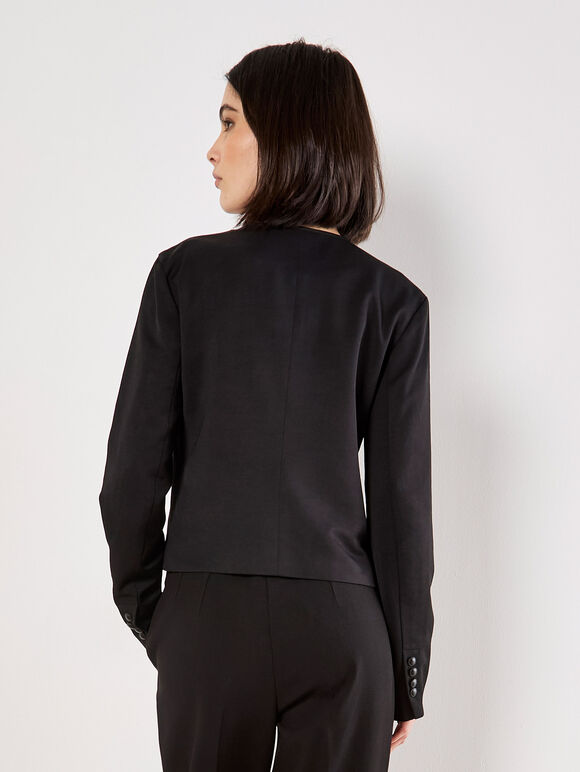 Black lightweight jacket