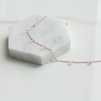 seven drops cubic bracelet