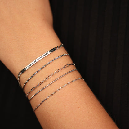 POLE ACCENT CHAIN BRACELET